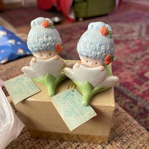 Vintage Herself the Elf - Willow Song ceramic figurines